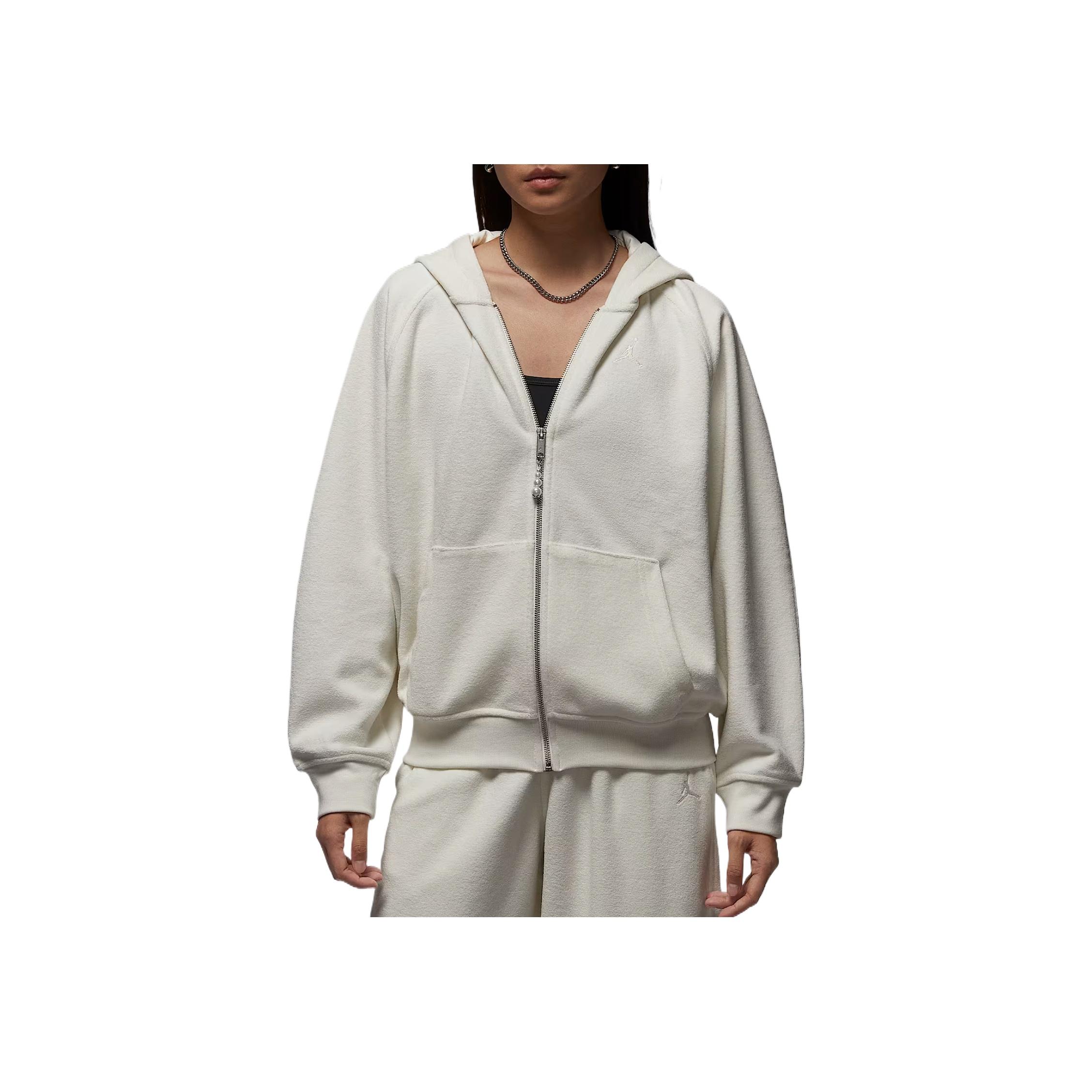 Jordan Полет Однотонный Длинный Рукав Удобное Худи Женские толстовки HV0323133 L