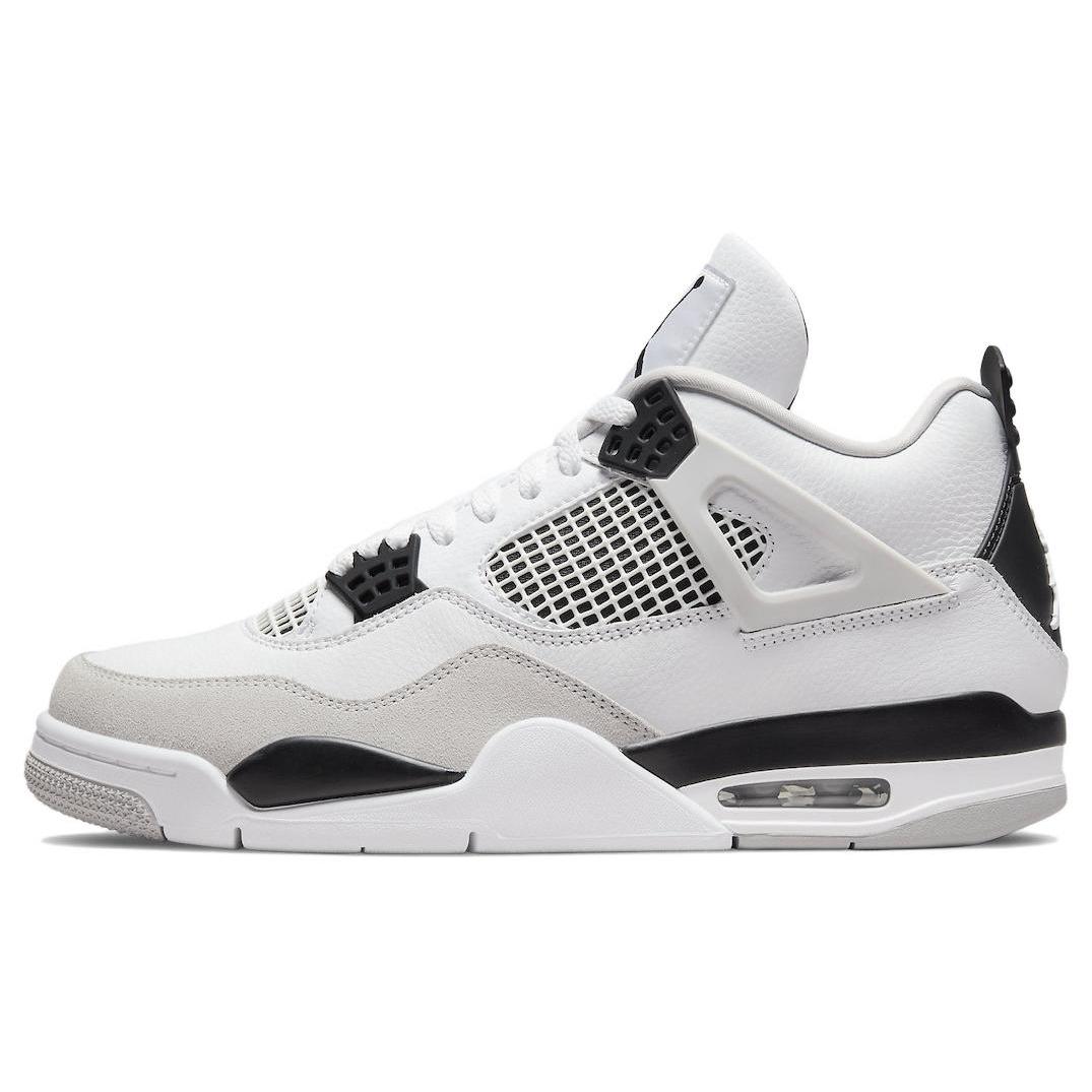 Jordan 4 Ретро Военные Черные Мужские 46