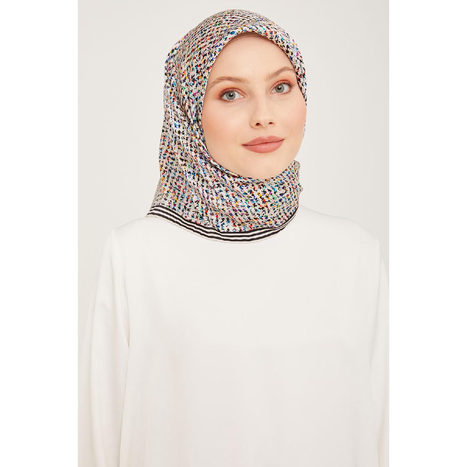 Шелковый шарф Armine 9013d (сура) (ностальгия)